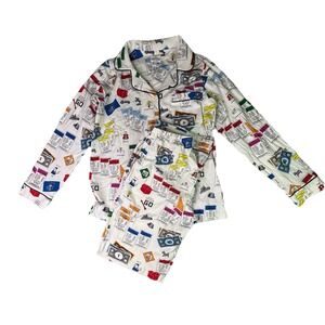 BedHead - Stretch Jersey Pajama Set - Let's Play Monopoly - XS